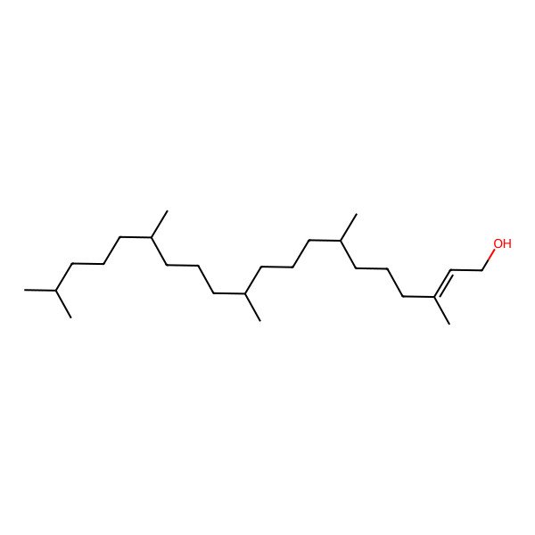 2D Structure of 3,7,11,15,19-Pentamethylicos-2-en-1-ol