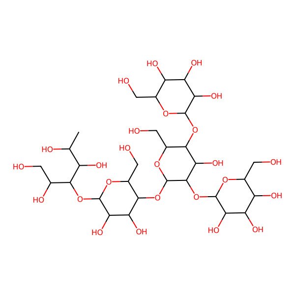 2D Structure of (2S,3R,4S,5S)-3-[(2R,3R,4R,5S,6R)-3,4-dihydroxy-5-[(2S,3R,4S,5R,6R)-4-hydroxy-6-(hydroxymethyl)-5-[(2S,3R,4S,5S,6R)-3,4,5-trihydroxy-6-(hydroxymethyl)oxan-2-yl]oxy-3-[(2R,3R,4S,5S,6R)-3,4,5-trihydroxy-6-(hydroxymethyl)oxan-2-yl]oxyoxan-2-yl]oxy-6-(hydroxymethyl)oxan-2-yl]oxyhexane-1,2,4,5-tetrol
