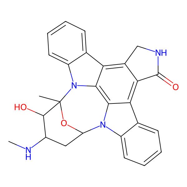 2D Structure of (2R,3S,4S,6S)-3-hydroxy-2-methyl-4-(methylamino)-29-oxa-1,7,17-triazaoctacyclo[12.12.2.12,6.07,28.08,13.015,19.020,27.021,26]nonacosa-8,10,12,14,19,21,23,25,27-nonaen-16-one