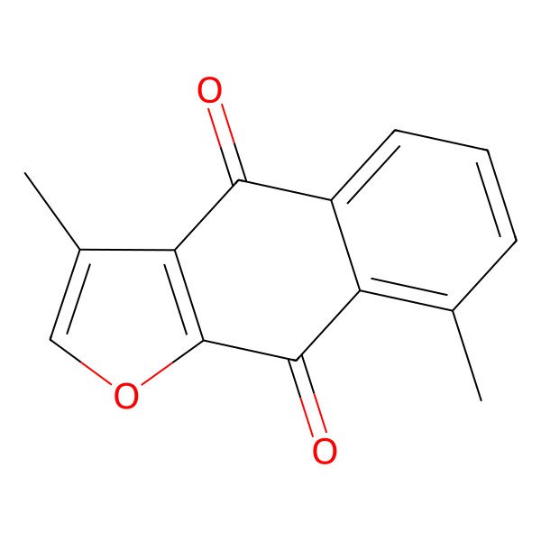 2D Structure of 3,8-Dimethylbenzo[f][1]benzofuran-4,9-dione