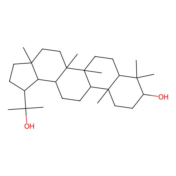 2D Structure of 3Alpha,20-Lupandiol