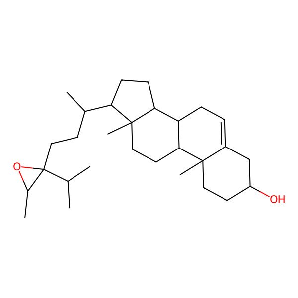 2D Structure of (3beta,24R,24'R)-Fucosterol epoxide