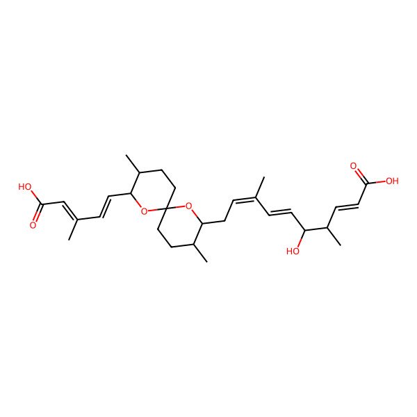 2D Structure of Spirofungin A