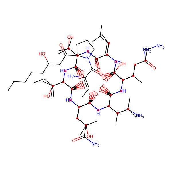 2D Structure of H-Abu(2,3-dehydro)-Xaa-D-Ser-D-Leu-D-Val-D-Gln-D-Leu-D-Val-Val-D-Gln-Leu-D-Val-Abu(2,3-dehydro)-D-aThr-Ile-Hse-D-Dab-Lys-OH