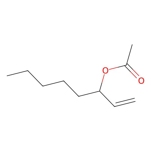 2D Structure of (3R)-1-Octen-3-yl acetate