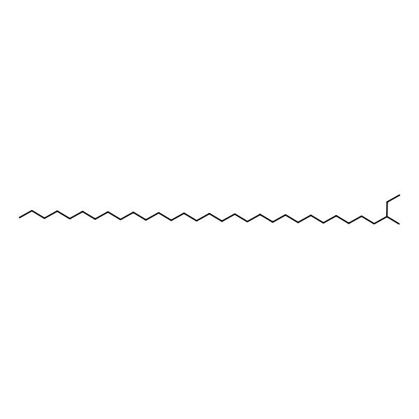 2D Structure of (3R)-3-methyldotriacontane
