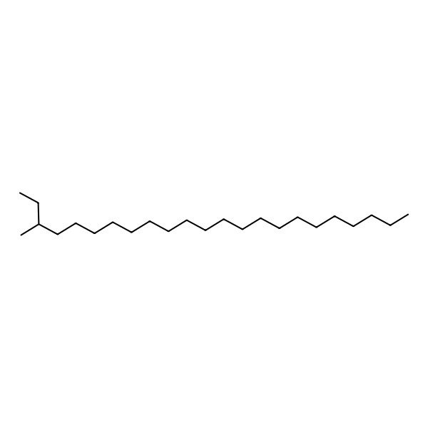 2D Structure of (3R)-3-methyltricosane