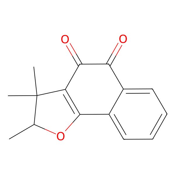 2D Structure of (3R)-Dunnione, (rel)-