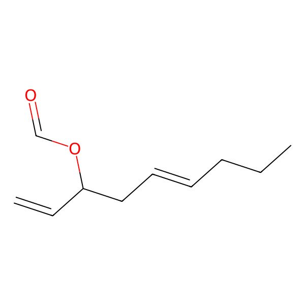 2D Structure of [(3R,5E)-nona-1,5-dien-3-yl] formate