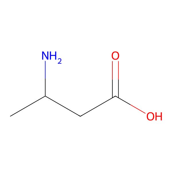 2D Structure of (3S)-3-aminobutanoic acid