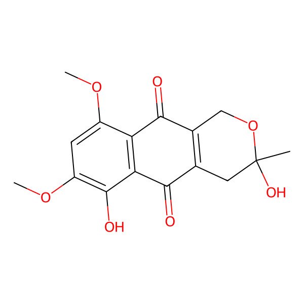 2D Structure of 8-O-methyl-fusarubin
