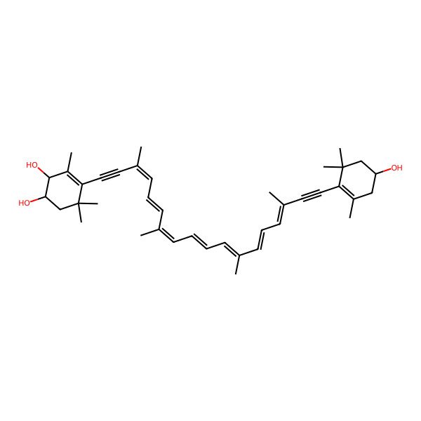 2D Structure of (3S,4R,3'R)-4-Hydroxyalloxanthin