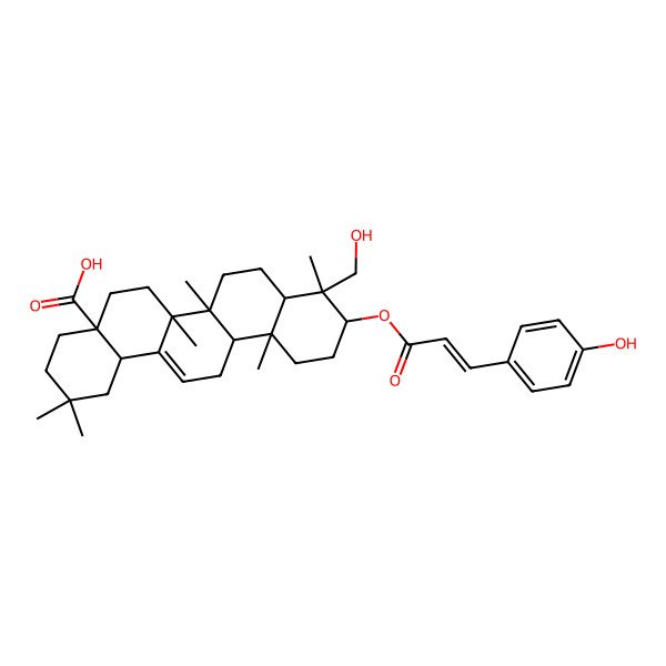 2D Structure of (3Z)-coumaroylhederagenin 2D Structure of (3Z)-coumaroylhederagenin