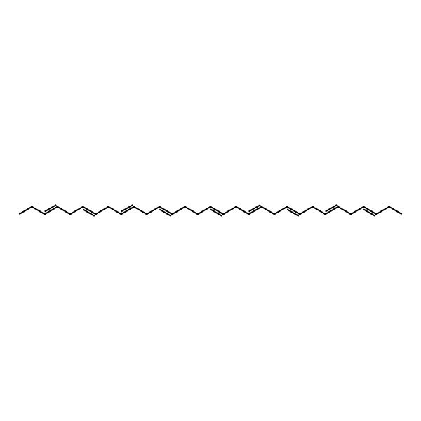 2D Structure of 3Z,6Z,9Z,12Z,15Z,19Z,22Z,25Z,28Z-Hentriacontanonaene
