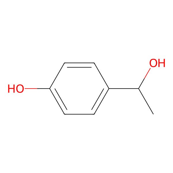 2D Structure of 4-(1-Hydroxyethyl)phenol 2D Structure of 4-(1-Hydroxyethyl)phenol