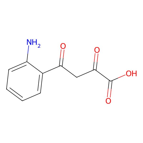 2D Structure of 4-(2-Aminophenyl)-2,4-dioxobutanoic acid