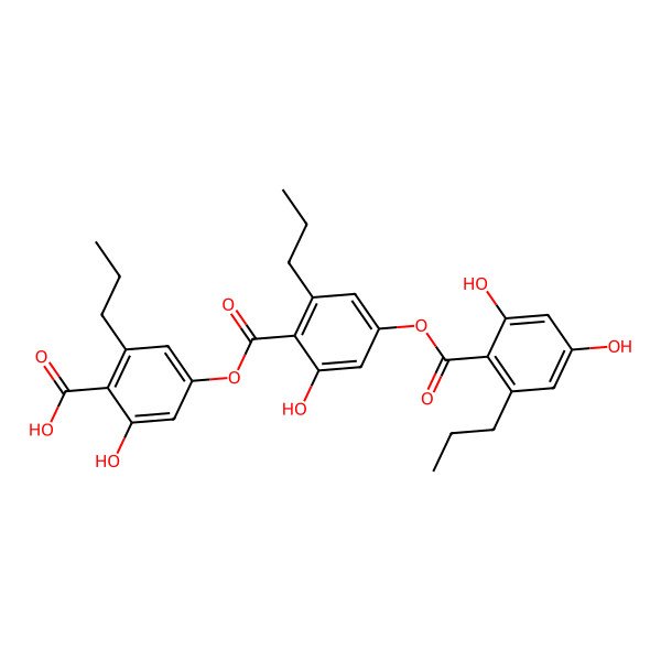 2D Structure of Trivaric acid