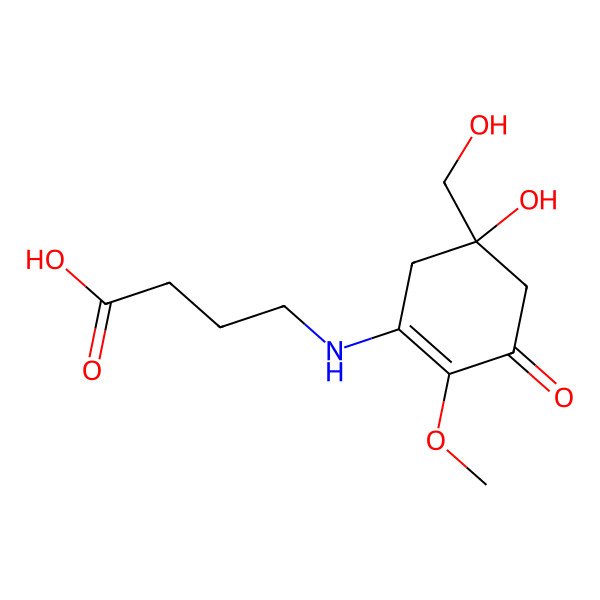 2D Structure of Mycosporine-GABA