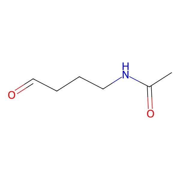 2D Structure of 4-Acetamidobutanal