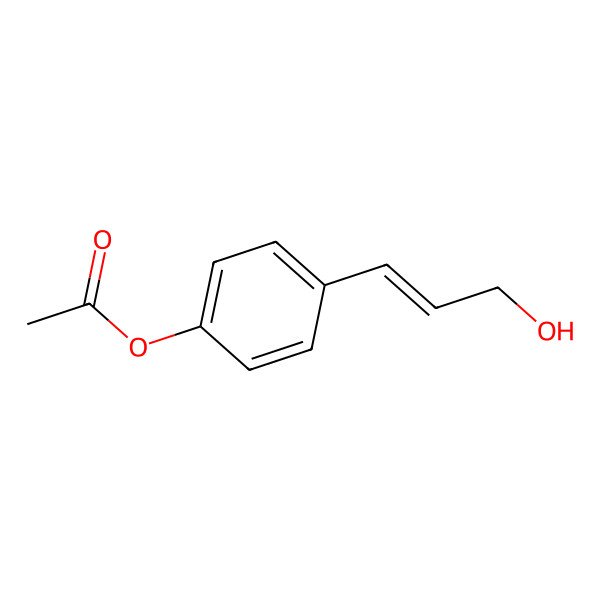 2D Structure of 4-Acetoxycinnamyl alcohol 2D Structure of 4-Acetoxycinnamyl alcohol