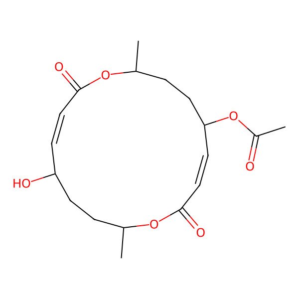 2D Structure of 4-Acetylpyrenophorol