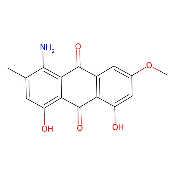 2D Structure of 4-Aminophyscion