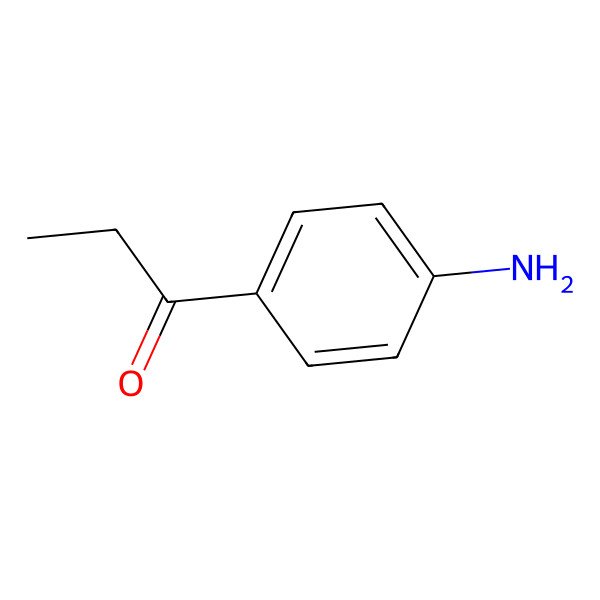 2D Structure of p-Aminopropiophenone