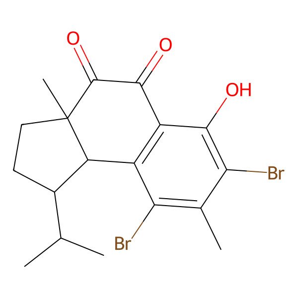 2D Structure of 4-Bromohamigeran B