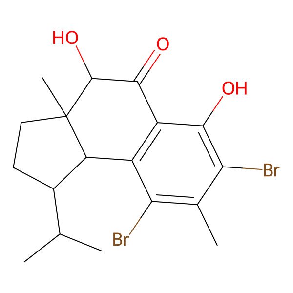 2D Structure of 4-bromohamigeran K