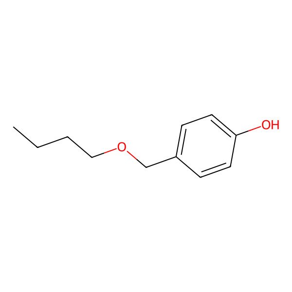 2D Structure of 4-(Butoxymethyl)phenol