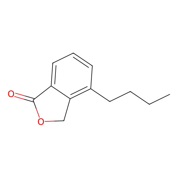 2D Structure of 4-butyl-3H-2-benzofuran-1-one
