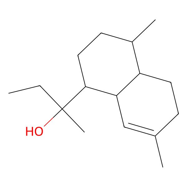 2D Structure of 4-Cadinen-11,13-diol