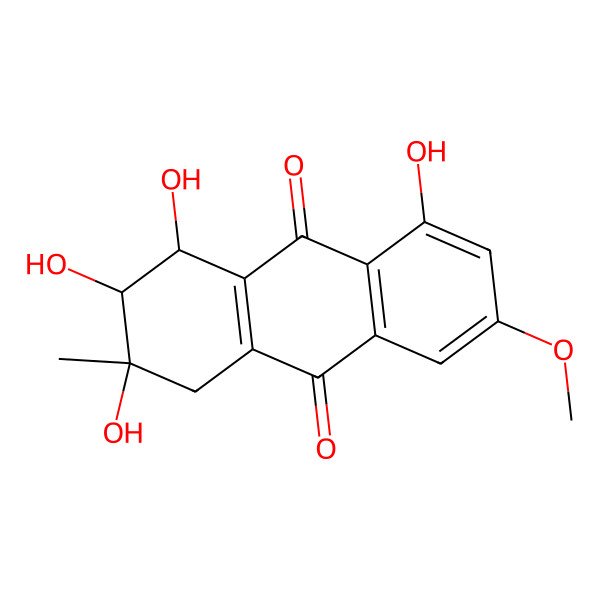 2D Structure of 4-dehydroxyaltersolanol A
