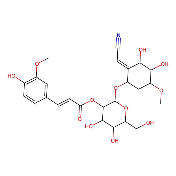 2D Structure of 4-Demethylsimmondsin 2'-trans-ferulate 2D Structure of 4-Demethylsimmondsin 2'-trans-ferulate