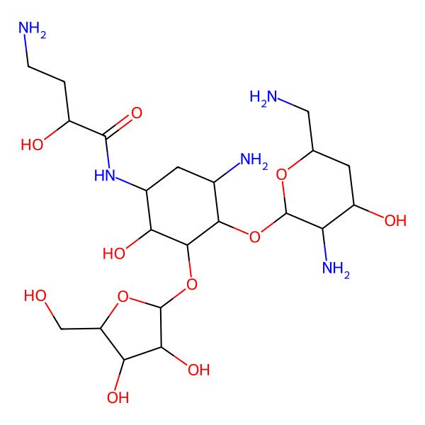 2D Structure of 4'-Deoxybutirosin A