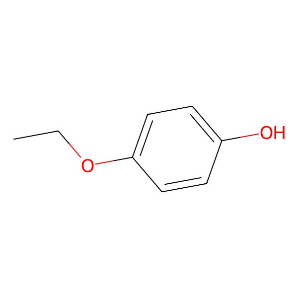 2D Structure of 4-Ethoxyphenol