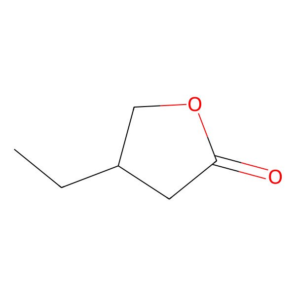 2D Structure of 4-Ethyloxolan-2-one