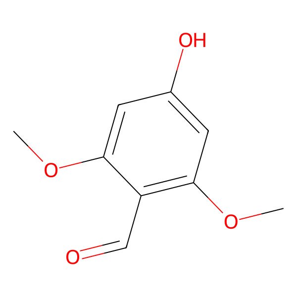 2D Structure of 4-Hydroxy-2,6-dimethoxybenzaldehyde