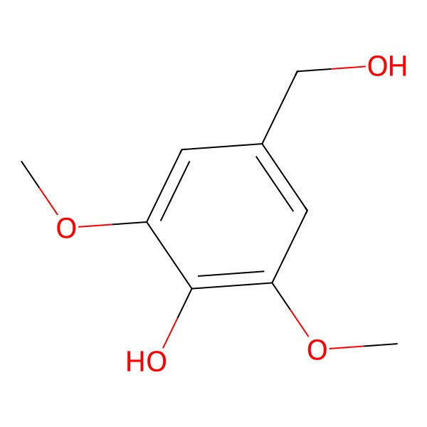2D Structure of 4-Hydroxy-3,5-dimethoxybenzyl alcohol