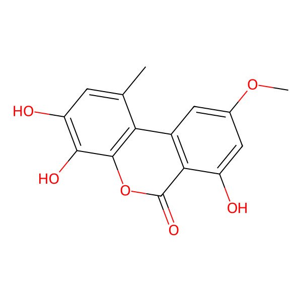 2D Structure of 4-Hydroxyalternariol 9-methyl ether