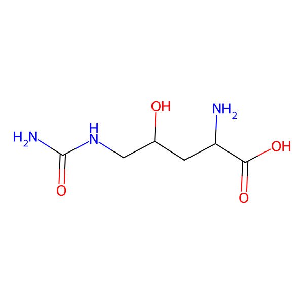 2D Structure of 4-Hydroxycitrulline