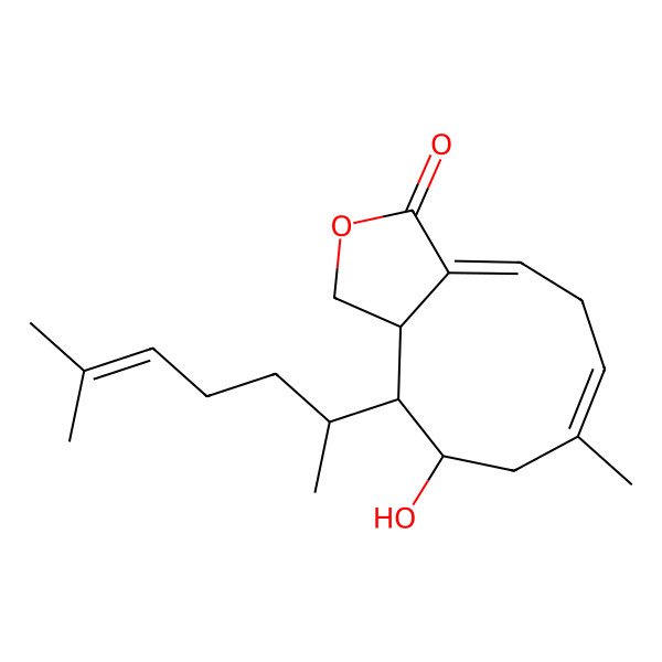 2D Structure of 4-Hydroxydictyolactone