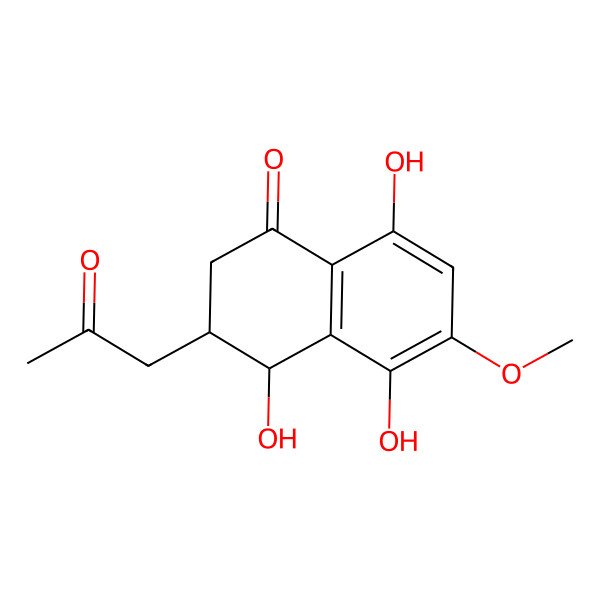 2D Structure of 4-Hydroxydihydronorjavanicin