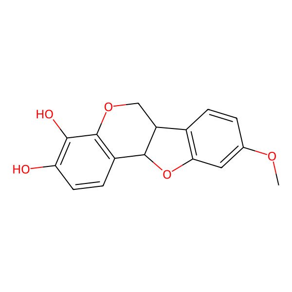 2D Structure of 4-Hydroxymedicarpin