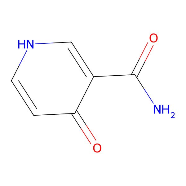 2D Structure of 4-Hydroxypyridine-3-carboxamide