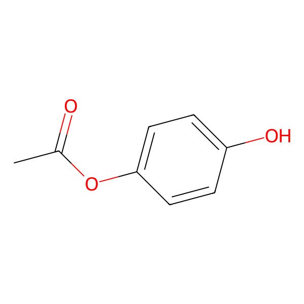 2D Structure of 4-Hydroxyphenyl acetate 2D Structure of 4-Hydroxyphenyl acetate