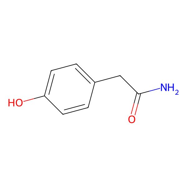 2D Structure of 4-Hydroxyphenylacetamide