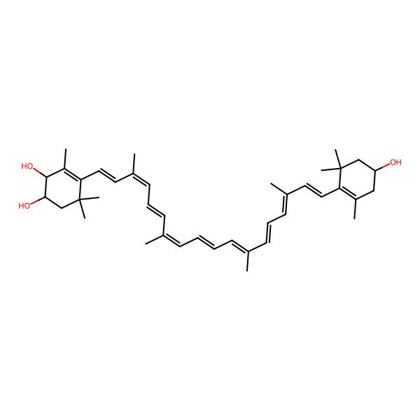 2D Structure of 4-Hydroxyzeaxanthin