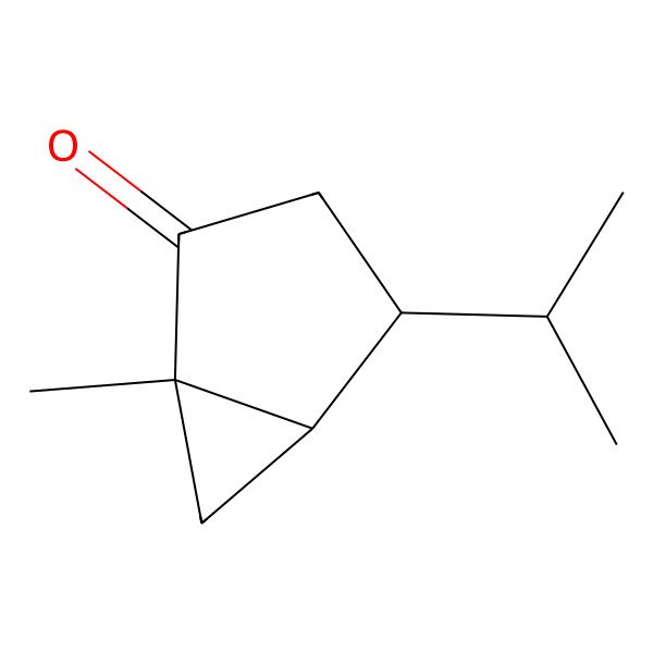 2D Structure of 4-Isopropyl-1-methylbicyclo[3.1.0]hexan-2-one