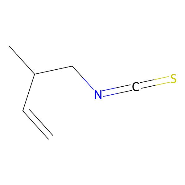 2D Structure of 4-Isothiocyanato-3-methylbut-1-ene 2D Structure of 4-Isothiocyanato-3-methylbut-1-ene